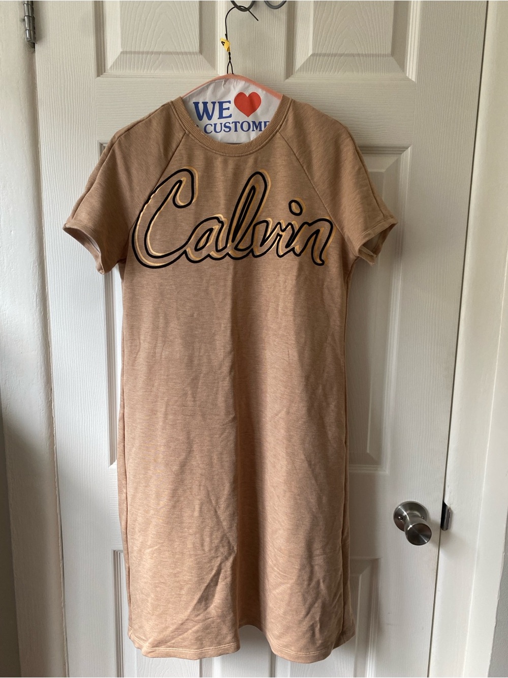 Calvin Klein Dress in Camel